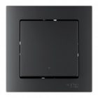 Умный одноклавишный выключатель AtlasDesign Sber & Systeme Electric 10А Zigbee L+N, карбон изображение 2