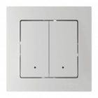 Умный двухклавишный выключатель AtlasDesign Sber & Systeme Electric 10А Zigbee L+N, белый изображение 2