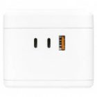 Удлинитель EKF Куб, 2х2Р+Е шторки, 3USB 3А быстрая зарядка подставка ночник, кабель 1,3м 1мм2 PROxim изображение 4