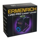 Лазерный уровень Ermenrich PRO LV60, 12 линий, цвет лазера зеленый, диапазон до 30 м, фиолетовый изображение 10