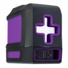 Лазерный уровень Ermenrich BASE LT10, 2 линии, цвет лазера красный, диапазон до 15 м, фиолетовый изображение 6