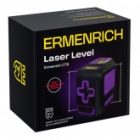 Лазерный уровень Ermenrich BASE LT10, 2 линии, цвет лазера красный, диапазон до 15 м, фиолетовый изображение 9