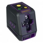 Лазерный уровень Ermenrich BASE LT40, 2 линии, цвет лазера зеленый, диапазон до 30 м, фиолетовый изображение 4