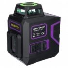 Лазерный уровень Ermenrich PLUS LN30, 5 линий, цвет лазера зеленый, диапазон до 30 м, фиолетовый изображение 5