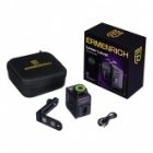 Лазерный уровень Ermenrich PLUS LN30, 5 линий, цвет лазера зеленый, диапазон до 30 м, фиолетовый изображение 2