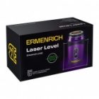 Лазерный уровень Ermenrich PLUS LN40, 5 линий, цвет лазера зеленый, диапазон до 30 м, фиолетовый изображение 8