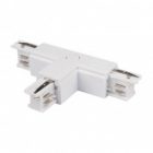 Коннектор для трехфазного шинопровода JazzWay 3P PTR CT-WH L/OUT левый внешний белый изображение 4