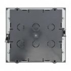 Лючок напольный с изменяемой глубиной EKF C-Line 12 6шт 45х45мм с горизонтальной приборной рамкой изображение 4