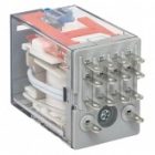 Реле промежуточное с кнопкой и механической индикацией EKF AVERES RPAt 22/4 5A 220В DC изображение 2