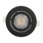 Светодиодный светильник ЭРА KL LED 25A-5 3K BK 5W 3000K круглый поворотный черный 5063079907903 изображение 3