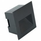 Светильник встраиваемый светодиодный LN013-1 3W 4000K 110-265V IP65 черный для подсветки ступеней изображение 3