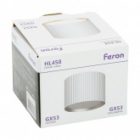Светильник потолочный Feron HL458 под лампу GX53 max 12W 230V белый D82x60mm изображение 10