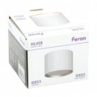 Светильник потолочный Feron HL458 под лампу GX53 max 12W 230V серебро D82x60mm изображение 9