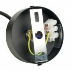 Светильник потолочный на подвесе Feron HL4588 под лампу GX53 max 12W 230V серебро, черный D60*H82 изображение 11