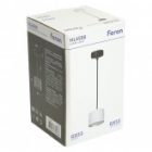 Светильник потолочный на подвесе Feron HL4588 под лампу GX53 max 12W 230V серебро, черный D60*H82 изображение 13