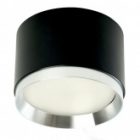 Светильник потолочный Feron HL459 под лампу GX53 230V max 12W черный + хром D82x60mm изображение 3