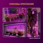 Светодиодная лента для растений FITO-Strip Light-RB-2m 18W 12V IP65 красно-синего спектра + адаптер изображение 14