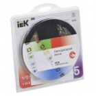 Лента светодиодная ИЭК LED LSR 5050 60Led/m 14.4W/m RGB 24V IP20 10mm (уп. 5м) изображение 3