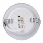 Светильник светодиодный ИЭК LED ДВО 1613 12Вт 4200K 860Lm IP20 круг белый d110/D145x35mm изображение 3