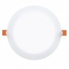 Светильник светодиодный ИЭК LED ДВО 1607 18Вт 4000K 1260Lm IP20 круг белый d200/D220x23mm изображение 7
