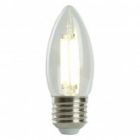 Лампа филаментная светодиодная свеча Feron PRO LB-1208 C35 8W 4000K 220V E27 1300Lm холодный свет изображение 7