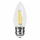 Лампа филаментная светодиодная свеча Feron PRO LB-1208 C35 8W 4000K 220V E27 1300Lm холодный свет изображение 2