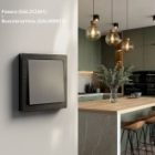 Рамка Systeme Electric ArtGallery Pure 1 пост металл, оникс изображение 5