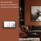 Рамка Systeme Electric ArtGallery Pure 2 поста металл, оникс изображение 3