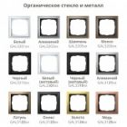 Рамка Systeme Electric ArtGallery Pure 1 пост органическое стекло, белый изображение 9