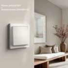 Рамка Systeme Electric ArtGallery Pure 1 пост органическое стекло, белый изображение 5