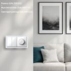 Рамка Systeme Electric ArtGallery Pure 2 поста органическое стекло, белый изображение 3