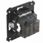 Розетка в стену DKC Avanti 2P+E со шторками белое облако изображение 4