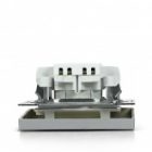 Одноклавишный переключатель Systeme Electric ArtGallery 10A IP44 алюминий изображение 6