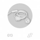 Патрон ЭРА FITO-Holder G13 IP65 mini для FITO ламп T8 G13 до 600 мм с выключателем, вилкой 1.5 м изображение 7
