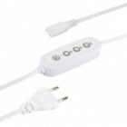 Таймер для фитосветильника ЭРА FITO-LINETIME 2 pin 2/4/8 H с проводом 1,5 м, мощность до 150W изображение 3