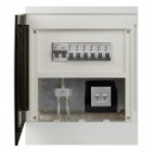 Шкаф мультимедийный комбинированный навесной ЭРА MultiBox bs-12s 12 модулей пластиковый IP41 изображение 6