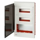 Шкаф мультимедийный комбинированный встраиваемый ЭРА MultiBox bs-24f 2x12 модулей пластиковый IP40 изображение 2