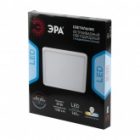 Светильник светодиодный квадрат встраиваемый ЭРА LED 6-20-4K/1 регулируемый 20W 4000K 220V панель изображение 7
