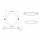 Светодиодный светильник ЭРА LED 1-12-4K/LM 12W 4000K 220V круглый 5056306009976 изображение 8