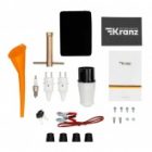Генератор бензиновый Kranz KR8000EA, 8кВт 230В 25л IP23 коннектор автоматики, электростартер изображение 16