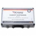 Набор биметаллических коронок Kranz Bimetal (14/20/22/25/30/35/40/51/60/64/67) 16 предметов в кейсе изображение 7