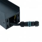 Розетка уличная Feron TM200 2х2P+E 16A IP44 70х70х300мм, черный изображение 8