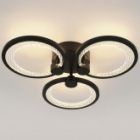 Светильник потолочный светодиодный ЭРА Модерн Odry CLL-1 46W 3000-6500K RC черный с ДУ изображение 7