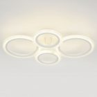 Светильник потолочный светодиодный ЭРА Модерн Ring CLL-1 59W 3000-6500K RC белый с ДУ изображение 5