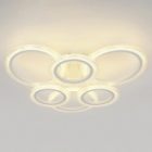 Светильник потолочный светодиодный ЭРА Модерн Ring CLL-1 90W 3000-6500K RC белый с ДУ изображение 4