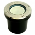 Светильник тротуарный/грунтовый Feron 3732 7W 230V MR16 G5.3/GU5.3 белый круг изображение 5