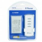 Выключатель дистанционный Feron TM72 230V 1000W 2-хканальный 30м с пультом управления изображение 8