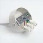 Светильник потолочный на подвесе Feron HL3658 GX53 max 12W 230V белый D80*H220 изображение 4