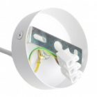 Светильник потолочный на подвесе Feron HL3698 GX53 max 12W 230V белый D85*H75 изображение 7