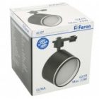 Светильник трековый Feron AL127 Luna под лампу GX70 15W 230V IP40 однофазный, черный изображение 10
